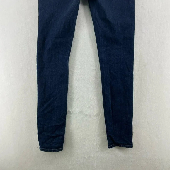 Madewell Jeans Women's Sz 24 Dark Wash Mid Rise Skinny Skinny Fitted Denim - Picture 9 of 12